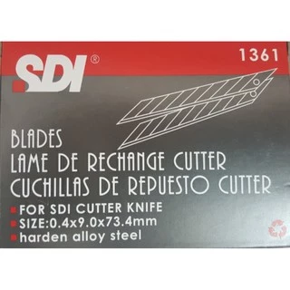 ใบมีดคัคเตอร์เล็ก SDI-1361(100ใบ/กล่อง)