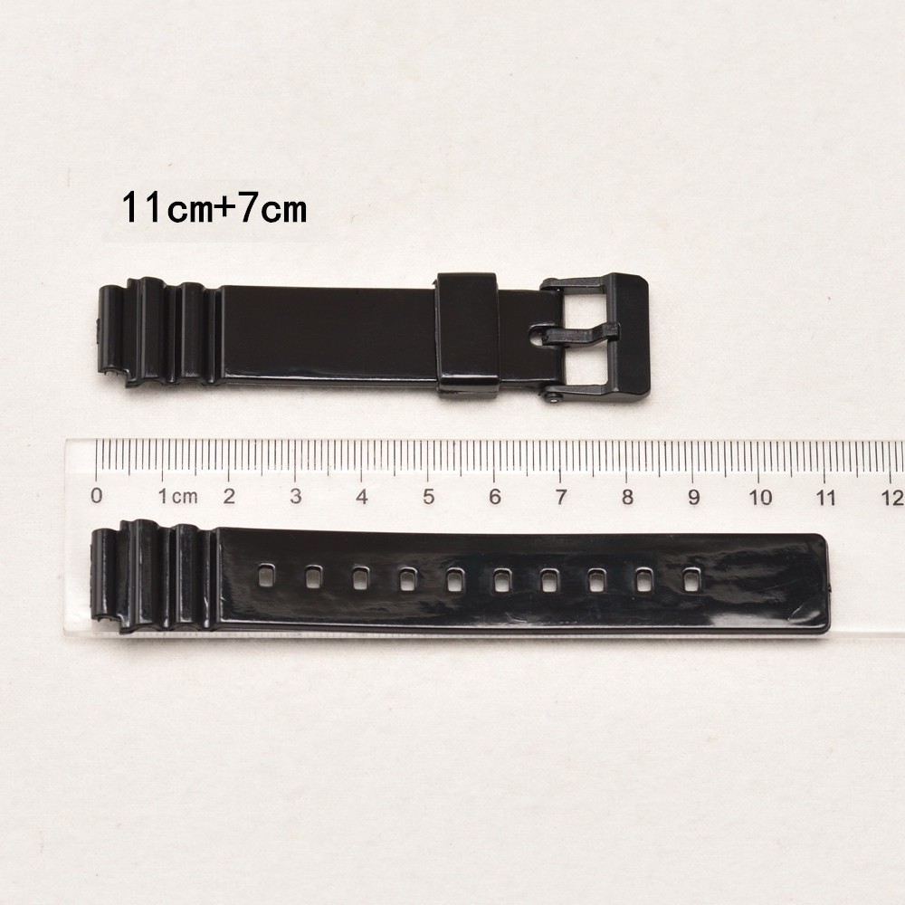 CASIO สายนาฬิกาข้อมือหนัง Pu สีดําสําหรับ Casio Lrw - 200 H