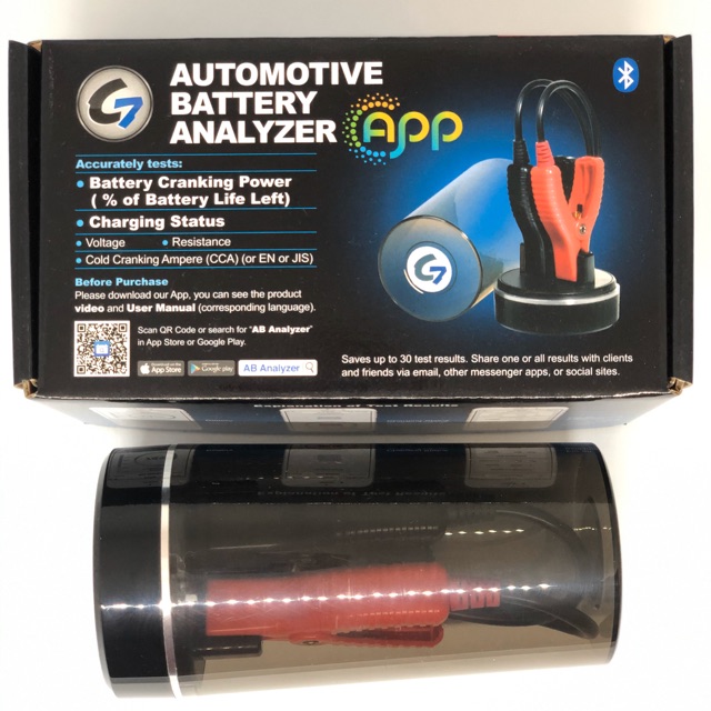เครื่องวัดค่า CCA แบตเตอรี่รถยนต์ ผ่าน App/ วัด CCA Automotive Battery Analyzer