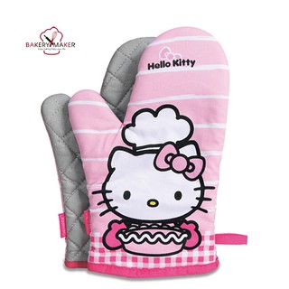 ถุงมือกันความร้อน1 คู่  Hello Kitty สินค้าลิขสิทธิ์แท้ chefmade