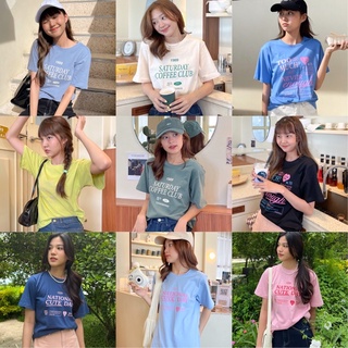 Choosedress Today Mood Tee เสื้อยืดตัวอักษรminimal styles A1704, A1772, A1774, A1785, A1786, A1788