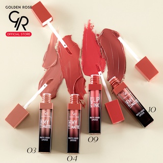 Golden Rose /โกลเด้น โรส ลิปปิ้ง มาย แมท ลิควิด ลิปสติก 5 มล. Liping My Matte (ลิปแมทไม่ติดแมส ลิปโกลเด้นโรส  ลิปink )