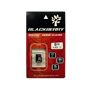 Micro SD Card 8GB BLACKBERRY (CL10) No Adapt