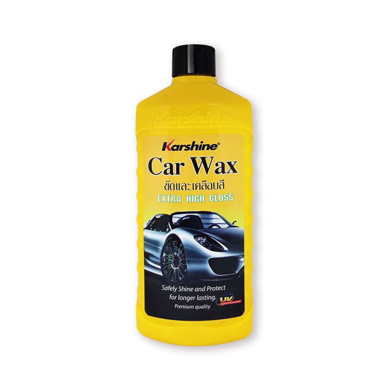 ถูกที่สุด✅  คาร์ชายน์ น้ำยาขัดเคลือบสีรถ ขนาด 475 มล. Ks Car Wax 475Ml.