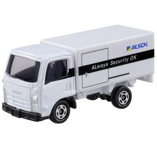 Tomica No.34 Alsok Cash Transport Truck (White)