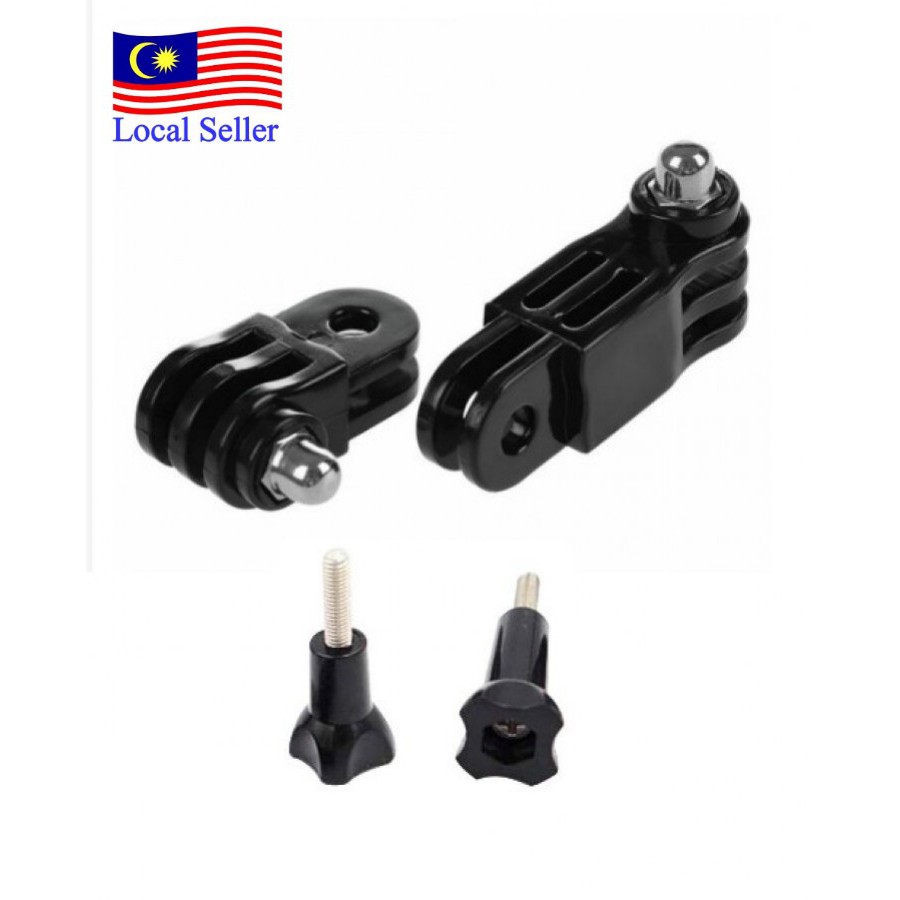 ข้อต่อตรง Extension 3way แขนปรับ Pivot Arm 3way Mount สําหรับ GoPro Action กล้อง GoPro อุปกรณ์เสริม
