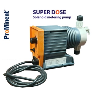 ปั๊มเคมี SUPER DOSE Prominent Chemical Dosing pump มี 6 รุ่น ปั๊มสูบจ่ายสารเคมี คลอรีน กรดด่าง ขนาดเล็ก กระทัดรัด