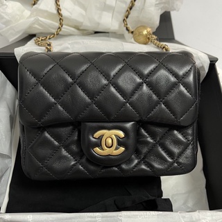 Chanel mini 7” with adjustable chain