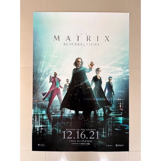 โปสเตอร์หนังเดอะ เมทริกซ์ เรเซอเร็คชั่นส์ | The Matrix Resurrections (2021)
