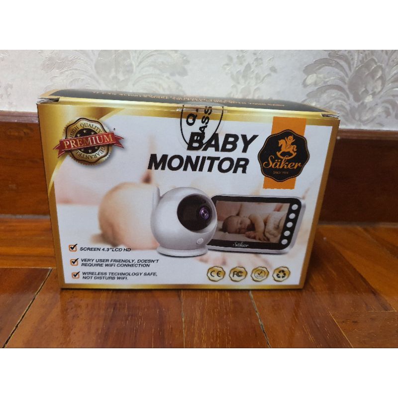 Baby Monitor ยี่ห้อ Saker กล้องดูลูก