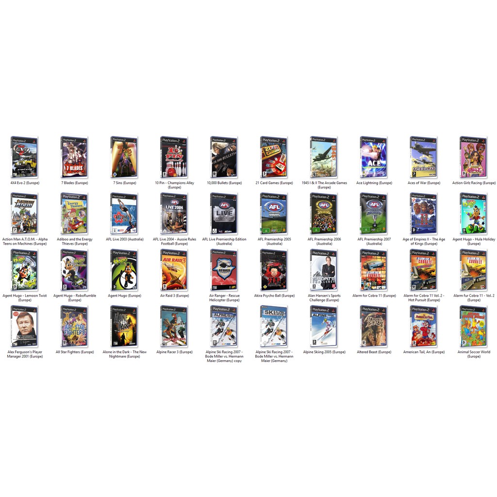 แผ่นเกมส์ PS2 : มีทุกเกมส์แจ้งมาได้เลย