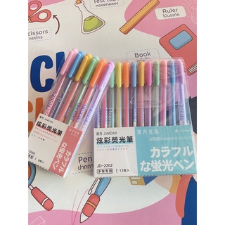 🖊ปากกาหมึกเจล สีน่ารัก แบบ 6 สี และ 12 สี🖊