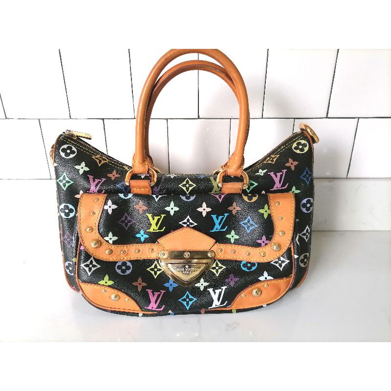 กระเป๋าหลุยส์ LVหนังแท้​ Louis Vuitton Monogram Multicolor Rita รุ่นหายาก
