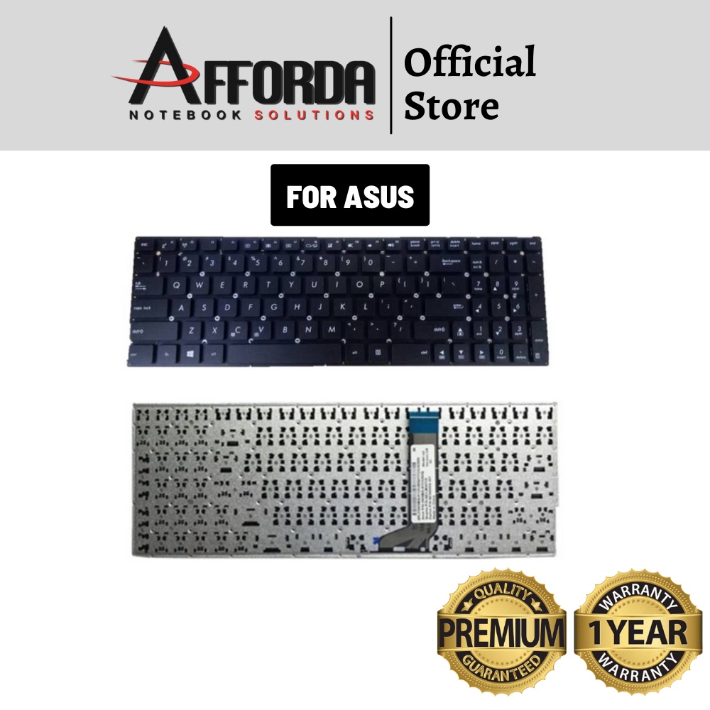 Asus A556 A556U A556UA A556UB A556UF A556UJ A556UR A556UV แป้นพิมพ์แล็ปท็อป