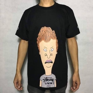 เสื้อ Stussy Beavis&amp;butt-head Stussy skate board