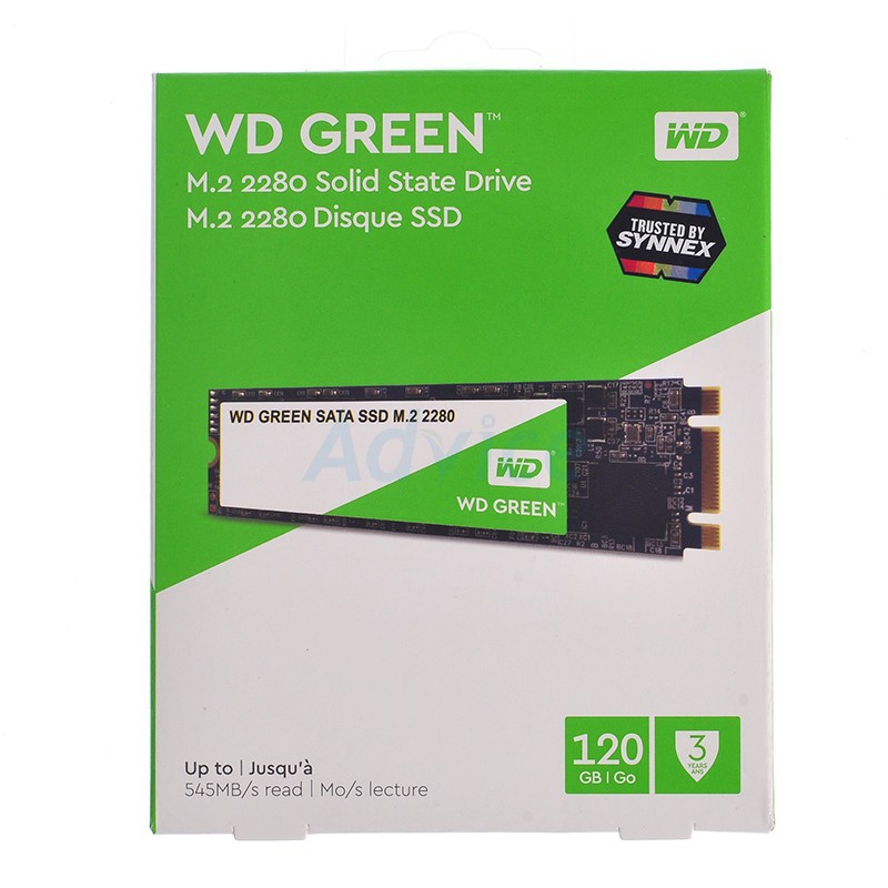 To construct audible four times 120 GB SSD M.2 WD Green (WDS120G2G0B) SATA M.2 2280 | Shopee Thailand