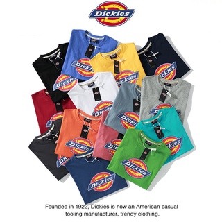 ใหม่ เสื้อยืดลําลอง แขนสั้น คอกลม พิมพ์ลาย Dickies Dickies ทรงหลวม แฟชั่นฤดูใบไม้ผลิ ฤดูร้อน สไตล์ญี่ปุ่น 2022