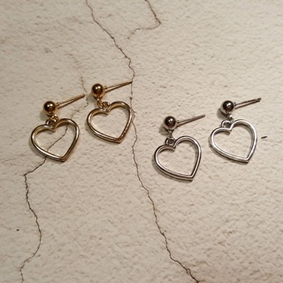 Pendant Earrings :: Heart