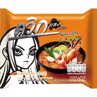 ไวไว บะหมี่ควิก รสต้มยำกุ้ง 1 กล่อง 30 ซอง