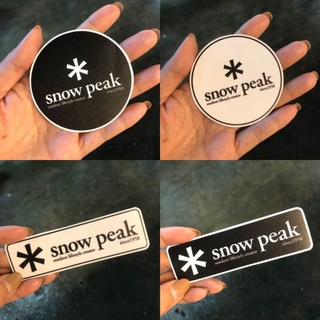 #Stickers Snow Peak Campping🏕️ 💥สติ๊กเกอร์pvcกันน้ำ .อย่างดี 💥