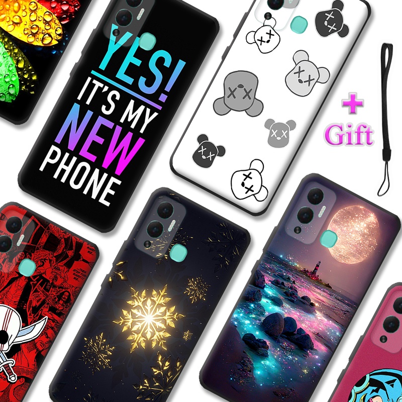 Infinix Hot 12 Play X6817 X6816C X6816 เคสซิลิโคนแบบนุ่ม