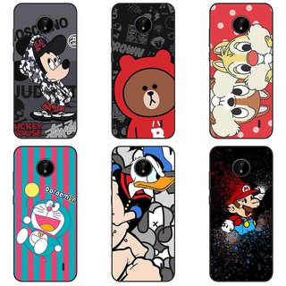 เคสสำหรับ Nokia C10 Case Silicone Back Cover Soft Casing NokiaC10 cartoon TPU เคส