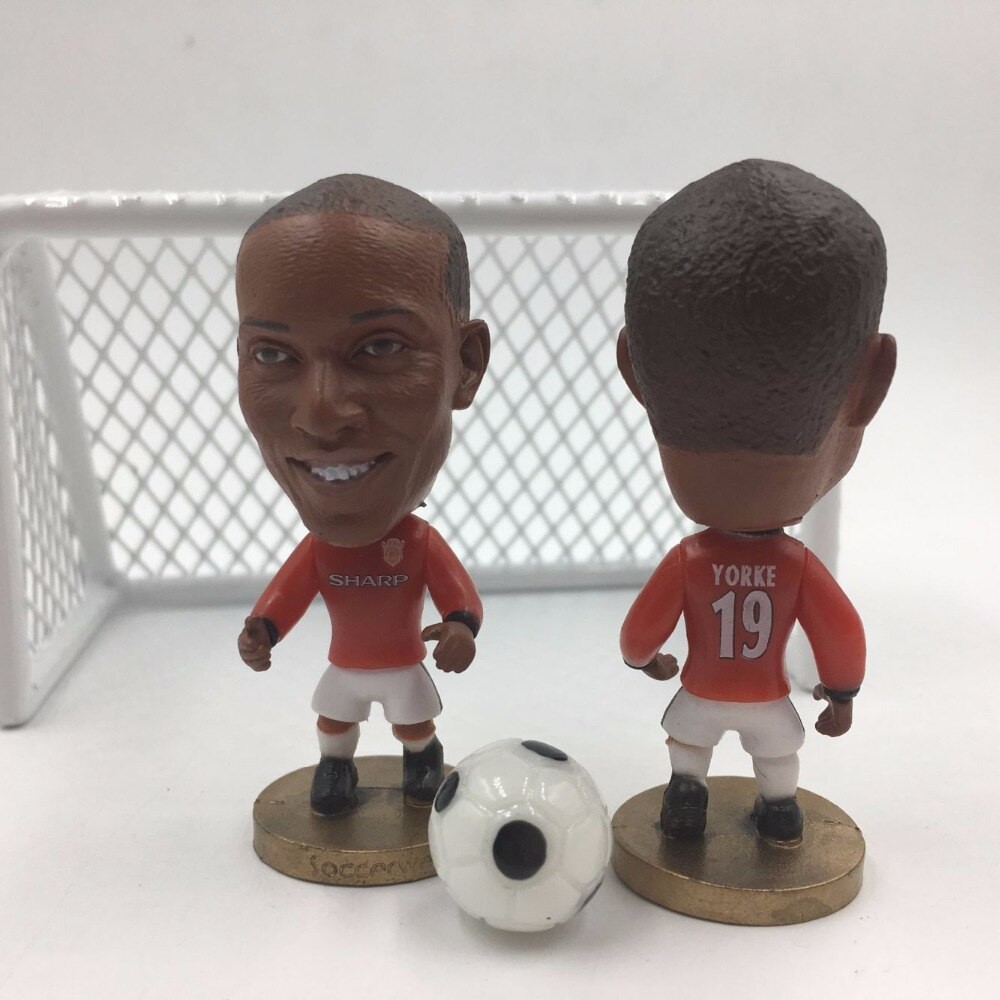 Soccerwe Soccer Action Figure - Dwight Yorke แมนเชสเตอร์ ยูไนเต็ด 19