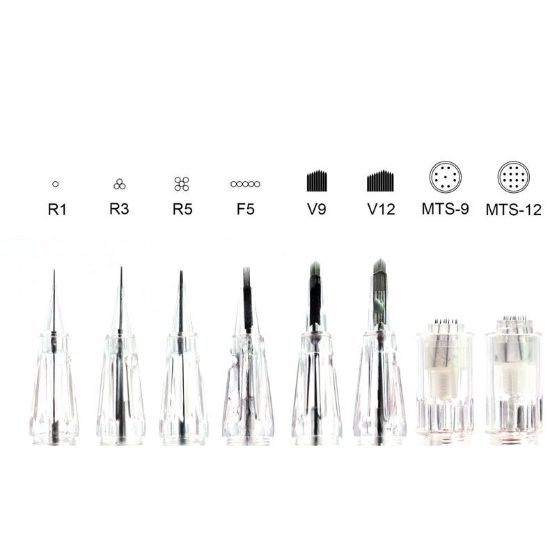 เข็มสัก Mastor 1กล่อง/15ชิ้น R1 R3 R5 F5 ​​V9 V12 MESO-12/36/42