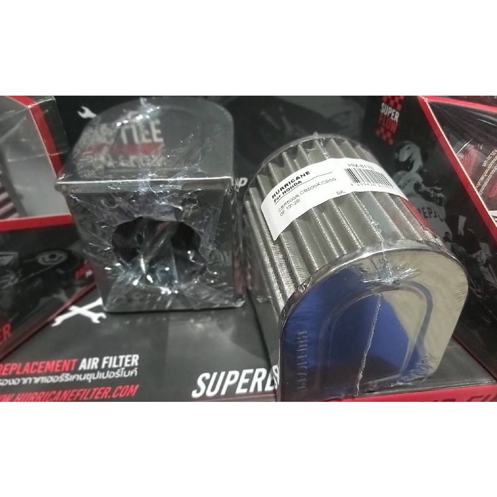 HM-8178  Air filter CB500F / CB500X / CBR500R  ปี19 - ขึ้นไป กรองอากาศรถแต่ง Hurricane แท้ 100% - รูปที่ 5