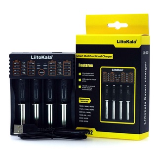 เครื่องชาร์จ LiitoKala รุ่น Lii-402 สามารถชาร์จถ่าน 1.2V และ 3.7V ของแท้