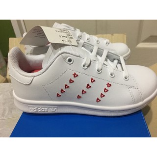 adidas ORIGINALS รองเท้า Stan Smith เด็ก White EG6500 12UK