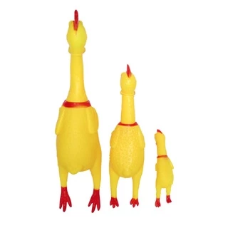 AL-260 ไก่โอ๊ค ไก่บีบ ของเล่นสุนัข ของเล่นยางกัด ยางกัดสุนัข Chicken sound toy 🔥 พร้อมส่ง 🔥