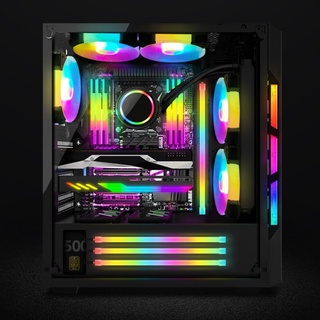 R* COOLMOON F300 เมนบอร์ดไฟ หลากสี สําหรับเคสคอมพิวเตอร์ Diy