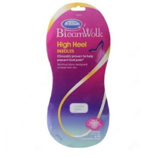 BiScolls BieamWolk HIGH HEEL INSOLES แผ่นรองเท้าส้นสุูงเพื่อสุขภาพ 3D Support สำหรับรองเท้าส้นสุง รองรับ และนวดฝ่าเท้า