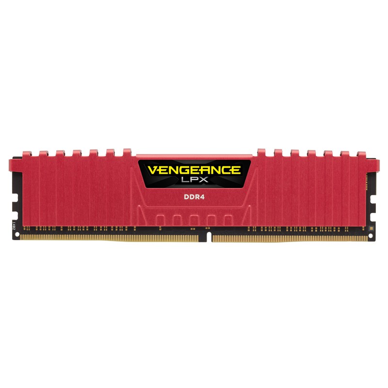 Corsair Ram PC DDR4 4G/2400 Vengeance LPX C14 (Red)