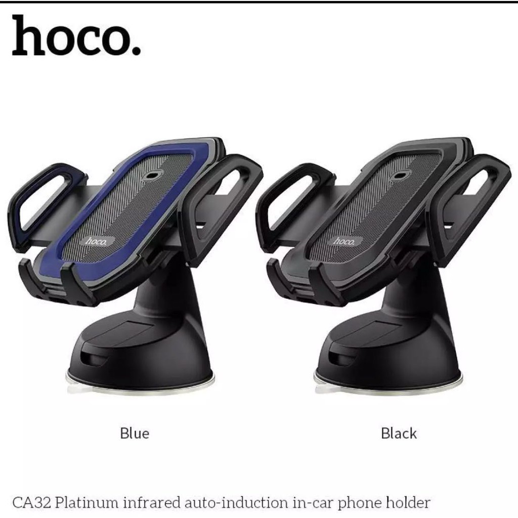 HOCO Ca32 ที่วางโทรศัพท์มือถือติดรถยนต์ Platinum Infrared Auto-Induction Car Phone Holder