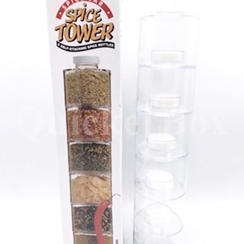 Spice Tower ที่ใส่เครื่องปรุง 6 ราคาส่ง พร้อมส่ง แบริ่ง7บ๊อก