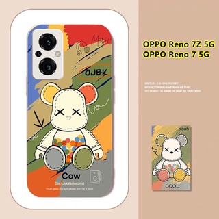 เคส Oppo Reno 8Z 7Z 5G เคส OPPO Reno 6Z 6 7 5G เคสโทรศัพท์ พร้อมตัวป้องกันกล้อง ใหม่ ซิลิโคนเหลว นิ่ม ฝาครอบเต็ม OPPO Reno 8Z 5G