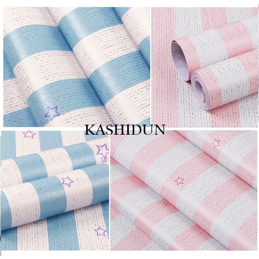 สติกเกอร์ติดผนังห้องรับแขกห้องนอนตกแต่งสติ๊กเกอร์วอลเปเปอร์กาวในตัวwallpaperพร้อมสต็อก