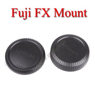 Body and Rear Lens Cap for Fuji FX Mount X-A2 X-E2 X-T10 X-T1 ฝาปิดท้ายเลนส์และบอดี้ฟูจิ