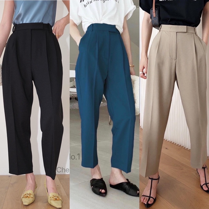 กางเกง Basic Pants กางเกงทำงานใส่สบาย Cher