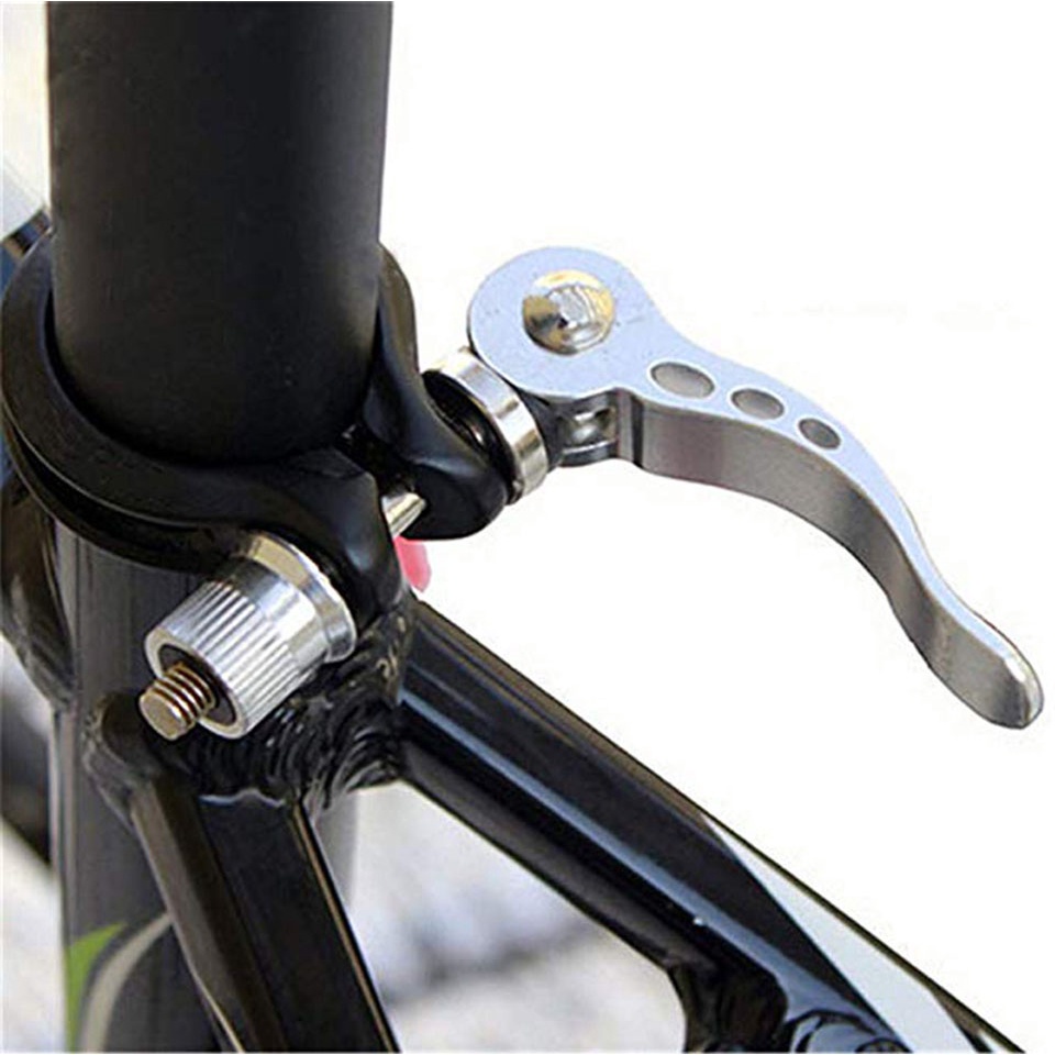 Aluminium Bicycle Quick Release MTB Seat Post Clamp Seatpost Mountain Bike Seat Tube Clamp Bicycle Accessories ราคา ถูกที่สุด ดีลบีเคเค แกลเลอรีภาพที่ 6