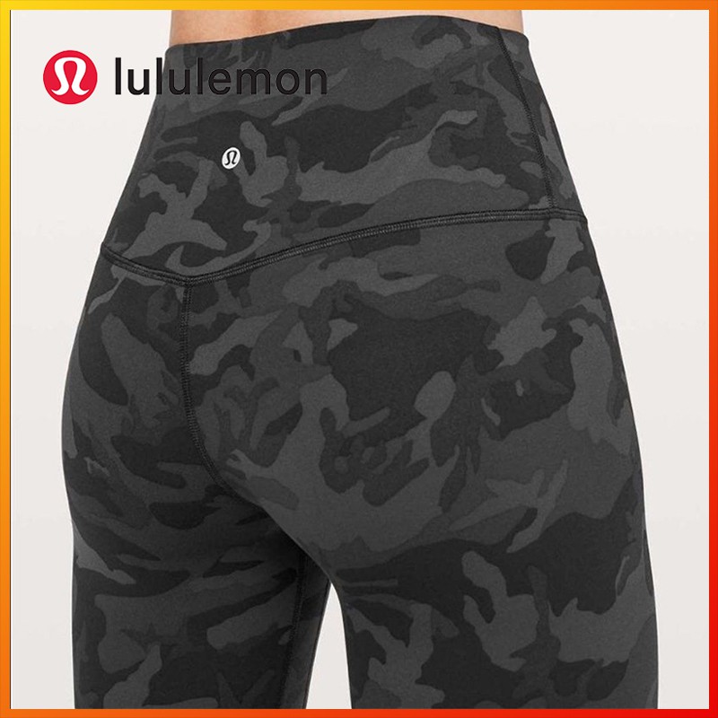 Lululemon New camouflage Yoga Pants high waist fitness pants sports Leggings 033 TH