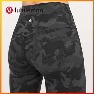 Lululemon New  camouflage Yoga Pants high waist fitness pants sports Leggings 033 TH