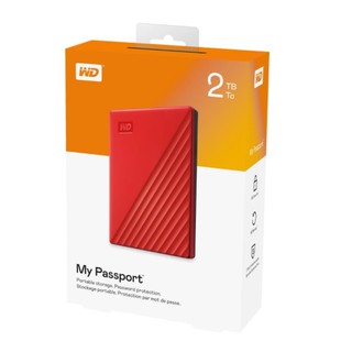 2 TB HDD EXT 2.5  WD MY PASSPORT ( WDBYVG0020BRD) (รับประกัน3ปี)