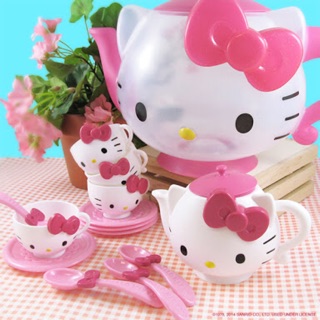 Hello Kitty Tea Party Set (USA) ชุดน้ำชาในโหลกาคิตตี้