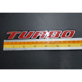 Logo Turbo งานเรนซิ่น 17x2cm