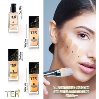 TER UV MATTE LIQUID FOUNDATION EXTRA CONTROL MOISTURIZER EXTRACT SPF 50 PA+++’