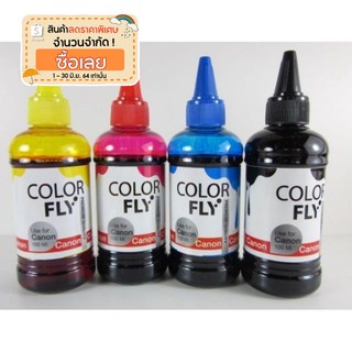 หมึกปริ้นเตอร์ Canon 100ml. Color Fly (ขวดละ)