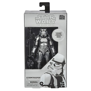 Hasbro Star Wars The Black Series Carbonized Collection Stormtrooper 6-inch-scale Figure คาร์บอนไนซ์ สตอร์มทรูปเปอร์